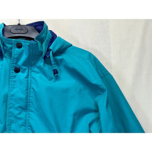 Vintage Pacific Trail Charger Jacket Size XL Teal and Navy with Hood - Picture 11 of 14